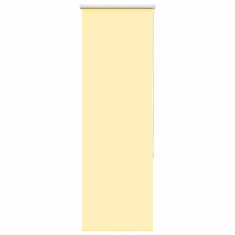 Vidaxxl store enrouleur 55x150 cm tissu occultant largeur 50,7 cm jaune