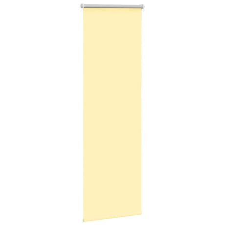 Vidaxxl store enrouleur 55x150 cm tissu occultant largeur 50,7 cm jaune