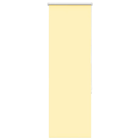 Vidaxxl store enrouleur 60x150 cm tissu occultant largeur 55,7 cm jaune