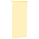 Vidaxx store enrouleur occultant 75x150 cm, largeur du tissu 70,7 cm jaune