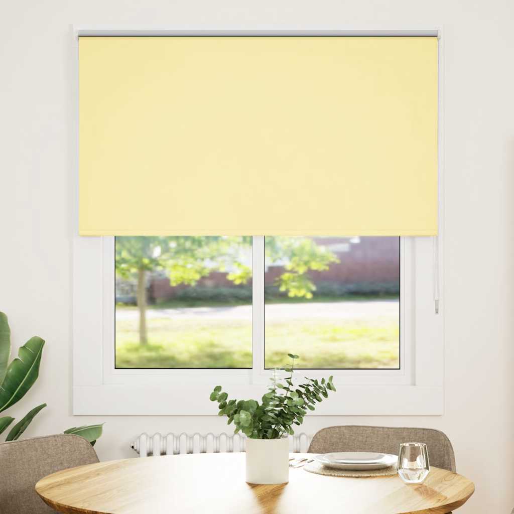 Vidaxx store enrouleur occultant 120x150 cm largeur de tissu 116,6 cm jaune