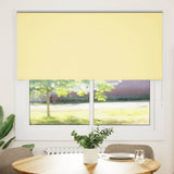 Vidaxx store enrouleur occultant 145x150 cm largeur de tissu 141,6 cm jaune