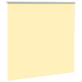 VidaXL store enrouleur 145x175 cm largeur de tissu 141,6 cm jaune occultant
