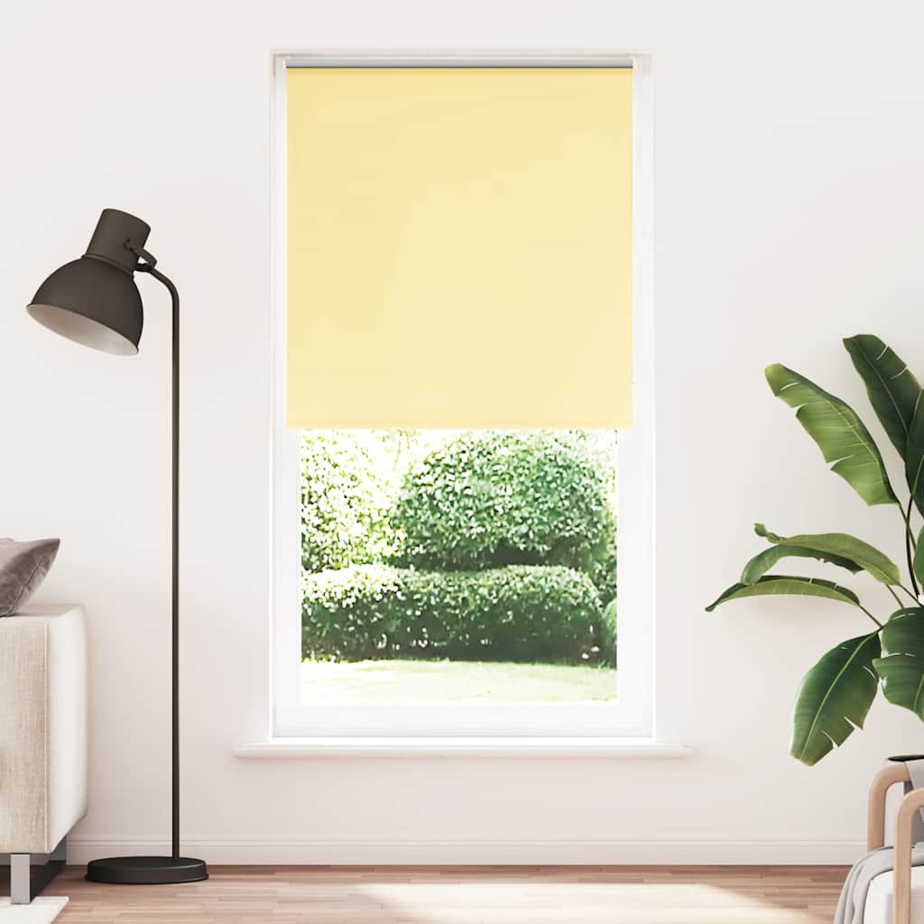 Vidaxx store enrouleur occultant 110x210 cm largeur de tissu 105,7 cm jaune