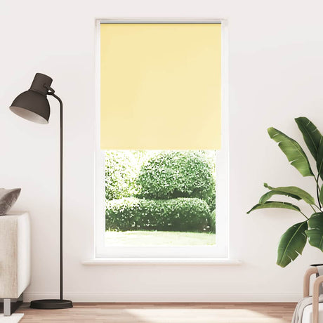 Vidaxx store enrouleur occultant 115x210 cm largeur de tissu 110,7 cm jaune