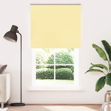 Vidaxx store enrouleur occultant 125x210 cm largeur de tissu 121,6 cm jaune
