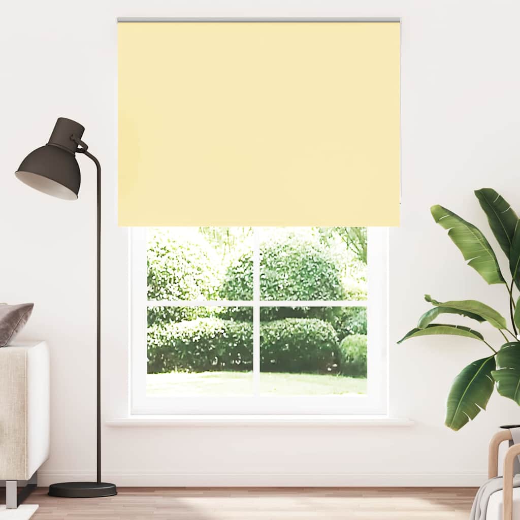Vidaxx store enrouleur occultant 155x210 cm largeur de tissu 151,6 cm jaune