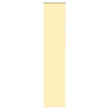 VidaXL store enrouleur 40x230 cm tissu occultant jaune largeur 35,7 cm