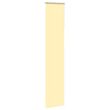 VidaXL store enrouleur 40x230 cm tissu occultant jaune largeur 35,7 cm