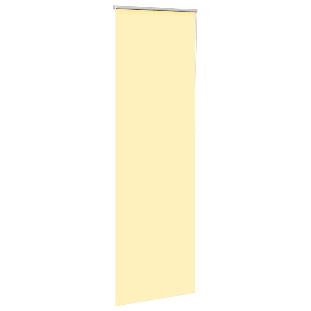 Vidaxx store enrouleur occultant 85x230 cm, largeur du tissu 80,7 cm jaune