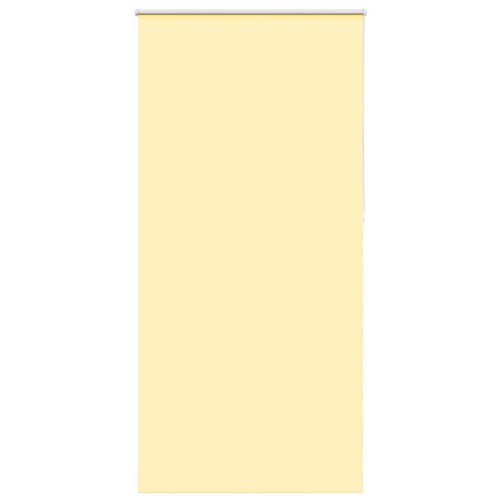Vidaxx store enrouleur occultant 90x230 cm, largeur du tissu 85,7 cm jaune