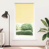 Vidaxx store enrouleur occultant 90x230 cm, largeur du tissu 85,7 cm jaune