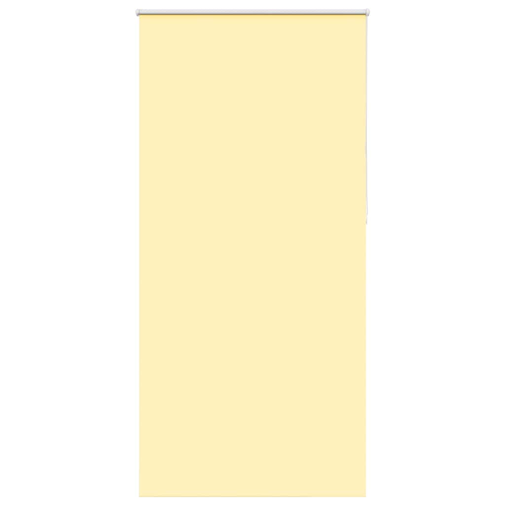 Vidaxxl store enrouleur 95x230 cm tissu occultant largeur 90,7 cm jaune