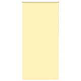 Vidaxxl store enrouleur 95x230 cm tissu occultant largeur 90,7 cm jaune