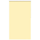 VidaXL store enrouleur 125x230 cm tissu occultant largeur 121,6 cm jaune