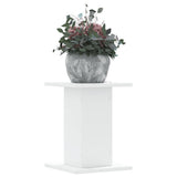 VidaXL supports pour plantes 2 pcs 30x30x40 cm bois d'ingénierie blanc