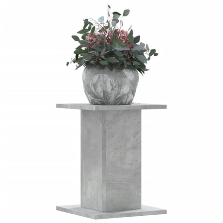 Vidaxx supports pour plantes 2 pcs 30x30x40 cm bois d'ingénierie béton gris