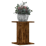 Vidaxx supports pour plantes 2 pcs 30x30x40 cm bois traité chêne fumé