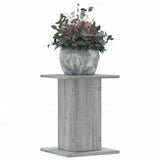 VidaXL supports pour plantes 2 pcs 30x30x40 cm bois d'ingénierie gris sonoma