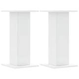 Vidaxx supports pour plantes 2 pcs 30x30x60 cm bois d'ingénierie blanc