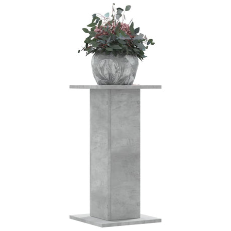 Vidaxx supports pour plantes 2 pcs 30x30x60 cm bois d'ingénierie béton gris