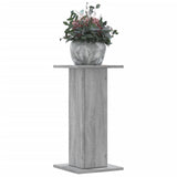 VidaXL supports pour plantes 2 pcs 30x30x60 cm bois d'ingénierie gris sonoma