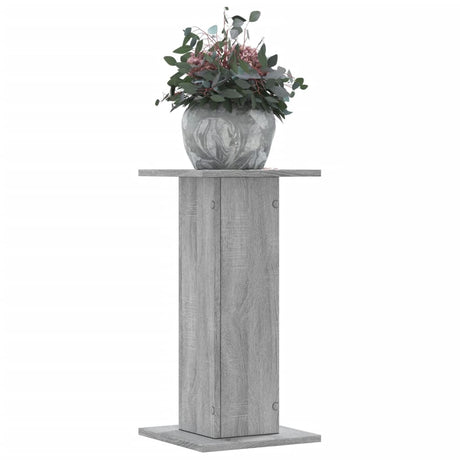 VidaXL supports pour plantes 2 pcs 30x30x60 cm bois d'ingénierie gris sonoma
