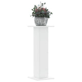Vidaxx supports pour plantes 2 pcs 30x30x80 cm bois d'ingénierie blanc