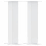 Vidaxl rastlinske standarde 2 PCS 30x30x95 cm predelana lesena bela