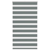 Vidaxx store enrouleur zèbre 70x150 cm largeur de tissu 65,9 cm gris foncé
