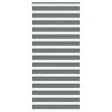 VidaXL store enrouleur zèbre 105x200 cm largeur de tissu 100,9 cm gris foncé