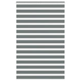 Vidaxl zebra rullo cieco 145x200 cm Larghezza tessuto 140,9 cm grigio scuro