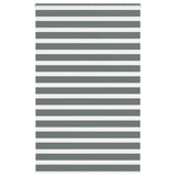 VidaXL store enrouleur zèbre 150x200 cm largeur de tissu 145,9 cm gris foncé