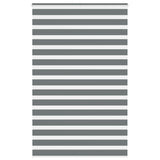 VidaXL store enrouleur zèbre 145x230 cm largeur de tissu 140,9 cm gris foncé