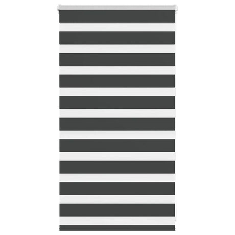 Vidaxx store enrouleur zèbre 90x100 cm largeur de tissu 85,9 cm noir