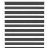 Vidaxx store enrouleur zèbre 120x100 cm largeur de tissu 115,9 cm noir