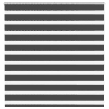 Vidaxx store enrouleur zèbre 150x100 cm largeur de tissu 145,9 cm noir