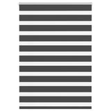 Vidaxx store enrouleur zèbre 115x150 cm largeur de tissu 110,9 cm noir