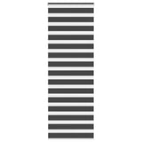 Vidaxx store enrouleur zèbre 85x230 cm largeur de tissu 80,9 cm noir