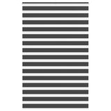 VidaXL store enrouleur zèbre 140x230 cm largeur de tissu 135,9 cm noir