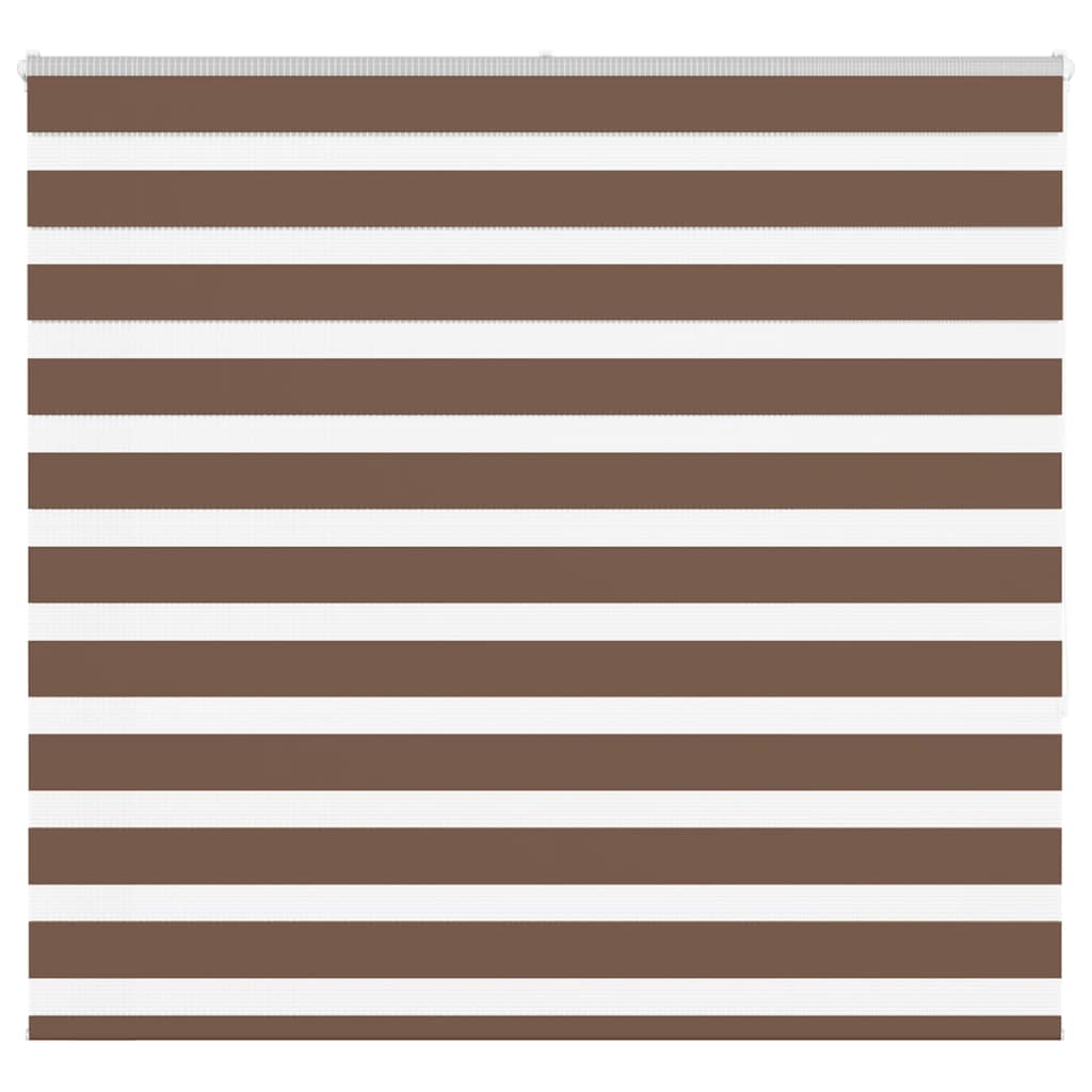 Vidaxl Zebra roller blind 160x150 cm dust width 155.9 cm polyester brown