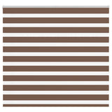 Vidaxl Zebra roller blind 160x150 cm dust width 155.9 cm polyester brown