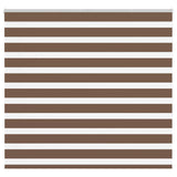 Vidaxx store enrouleur zèbre 160x150 cm largeur de tissu 155,9 cm polyester marron