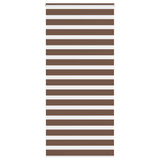 Vidaxx store enrouleur zèbre 100x230 cm largeur de tissu 95,9 cm polyester marron
