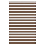 Vidaxl Zebra roller blind 150x230 cm Fabric width 145.9 cm Polyester Brown