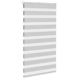 VidaXL store enrouleur zèbre 75x100 cm largeur de tissu 70,9 cm gris clair