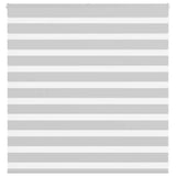 VidaXL store enrouleur zèbre 145x100 cm largeur de tissu 140,9 cm gris clair