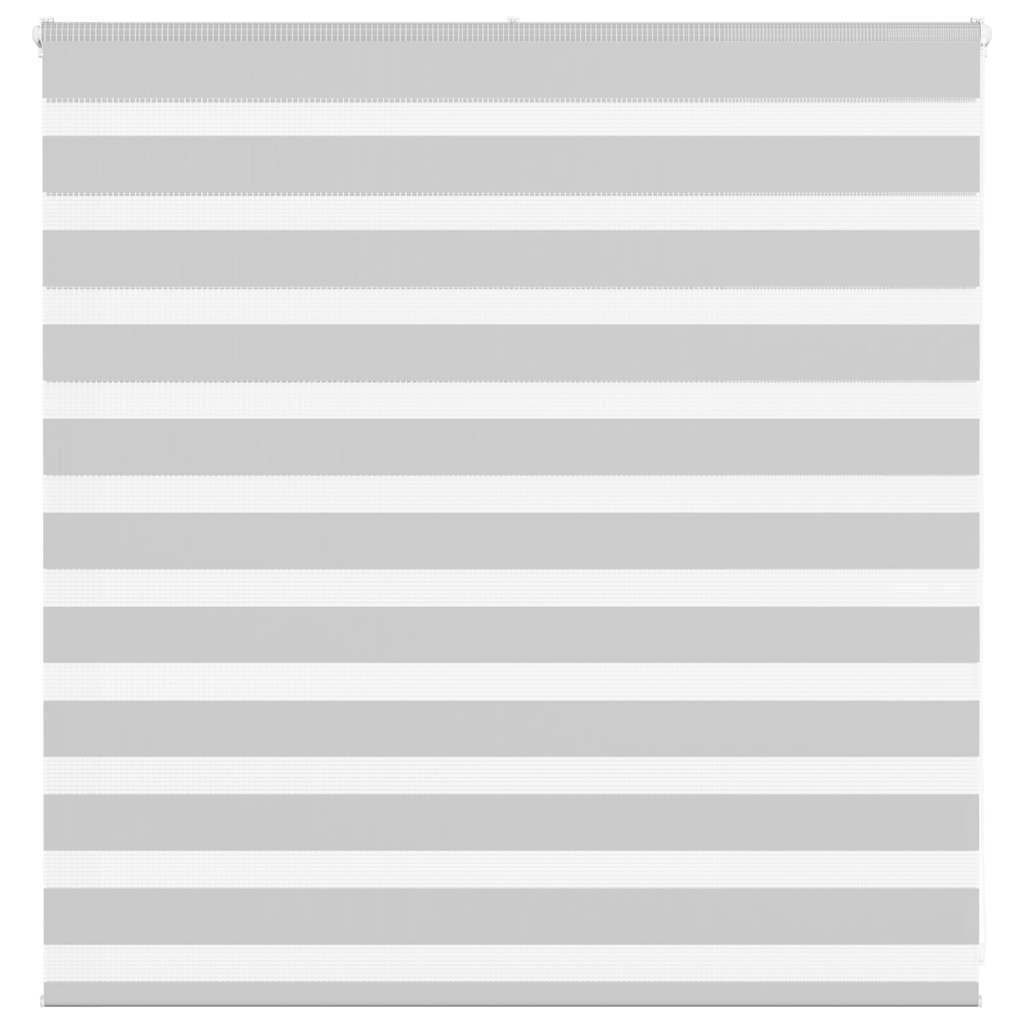 VidaXL store enrouleur zèbre 150x100 cm largeur de tissu 145,9 cm gris clair
