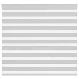 VidaXL store enrouleur zèbre 165x100 cm largeur de tissu 160,9 cm gris clair