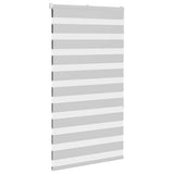 VidaXL store enrouleur zèbre 85x150 cm largeur de tissu 80,9 cm gris clair
